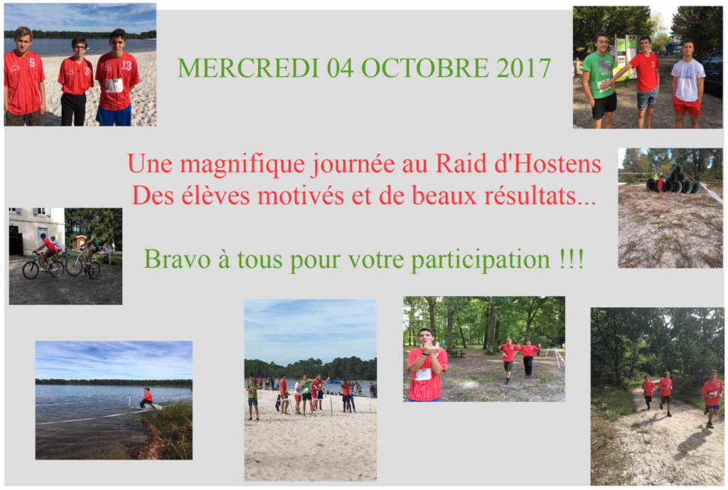 UNSS – Raid d’Hostens