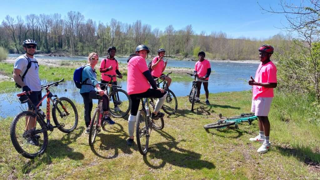 UNSS – Une sortie à vélo de plus pour les roses de CAMPA