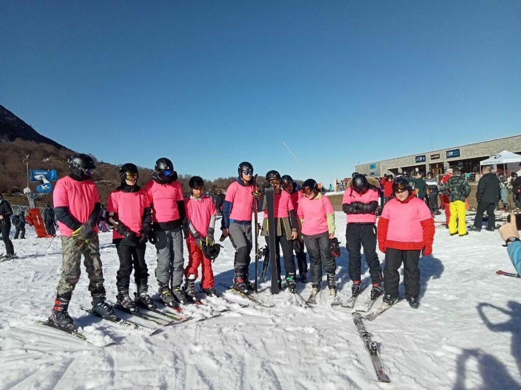 UNSS – 2eme journée ski débutant