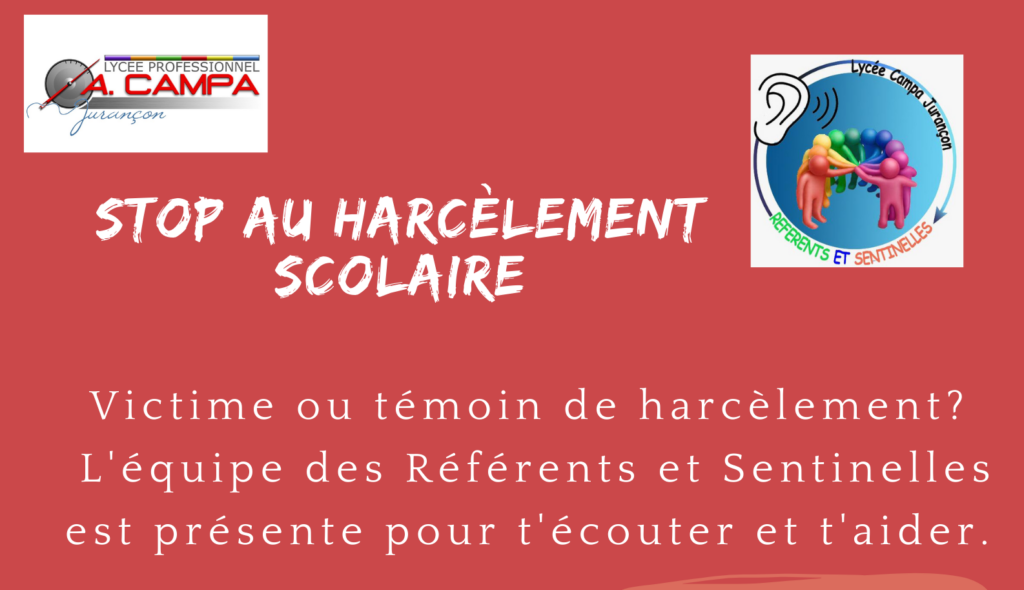 Stop au harcèlement !