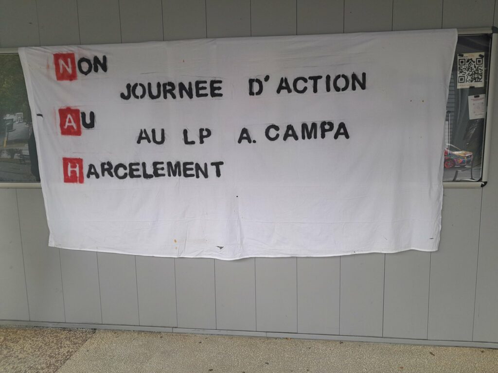 Journée d’Action Non au Harcèlement