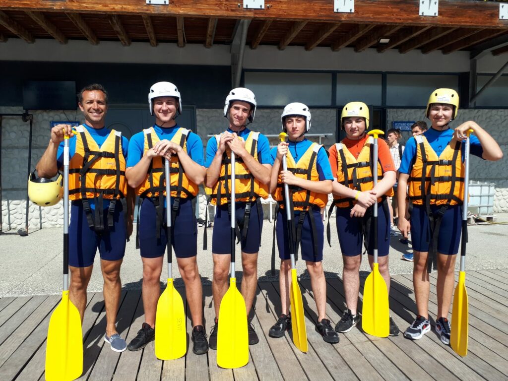 UNSS – RAFTING au parc d’eau vive