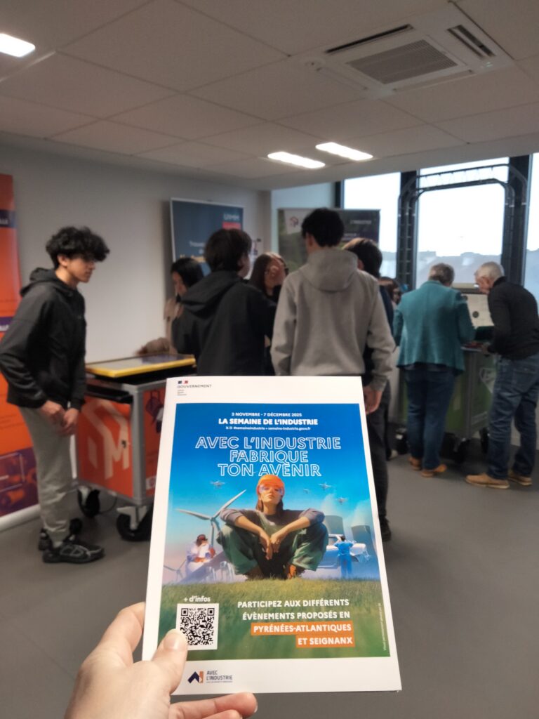 La classe de 3PM en visite dans le cadre de la Semaine de l’Industrie