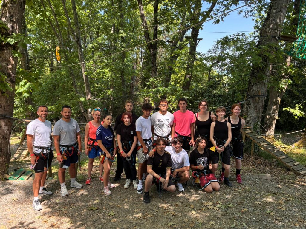 Sortie accrobranche